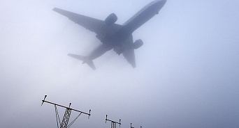 Из-за тумана в Краснодаре три воздушных судна ушли на запасные аэродромы
