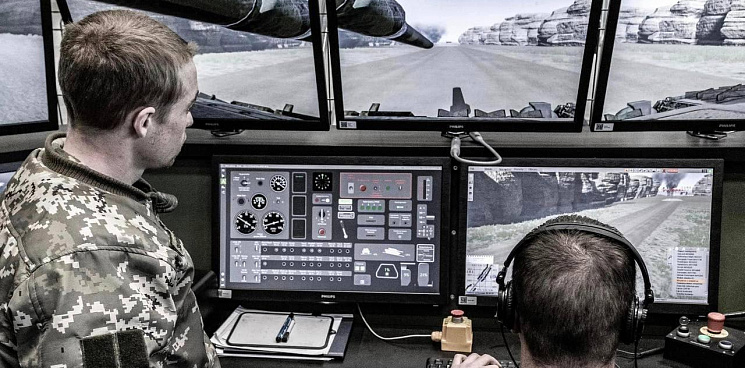 «Ничего им доверить нельзя!» После крушения танка «Leopard» боевики ВСУ осваивают управление ими на симуляторах 
