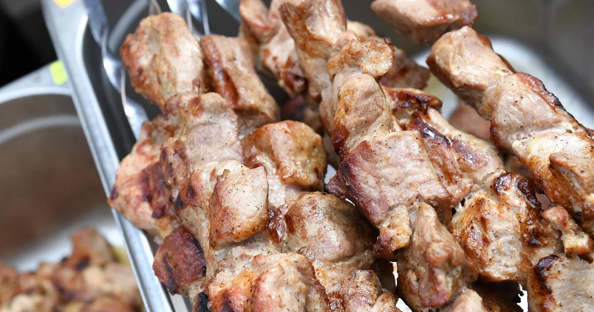 42% жителей Краснодара считают шашлык из свинины самым вкусным