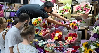 Больше всего цветочных магазинов в России находятся в Москве и на Кубани