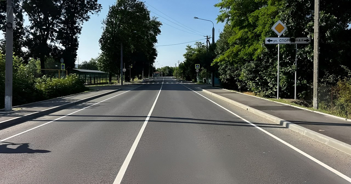 В Лабинском и Мостовском районах завершают ремонт трассы