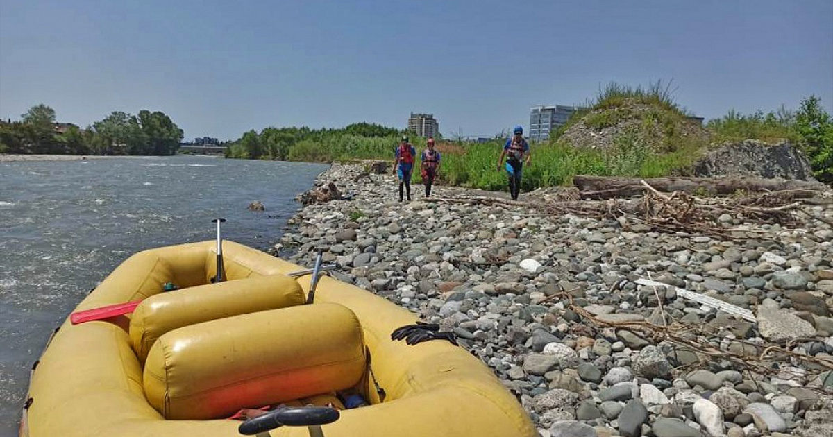 В Черном море нашли тело мужчины, пропавшего в реке Мзымта