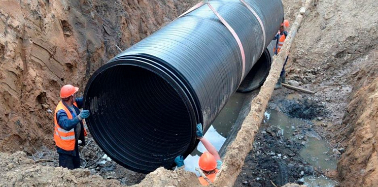 В Краснодаре обновят 16 километров канализационных сетей