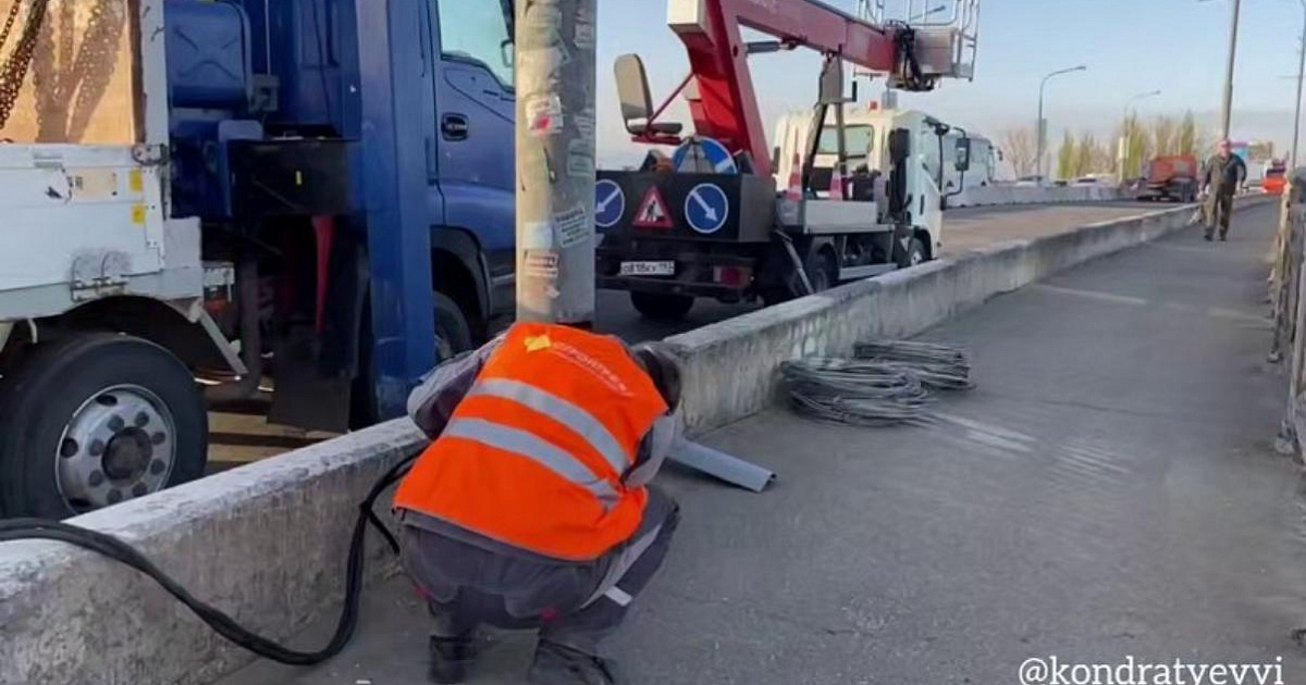 Капитальный ремонт Тургеневского моста начался в Краснодаре