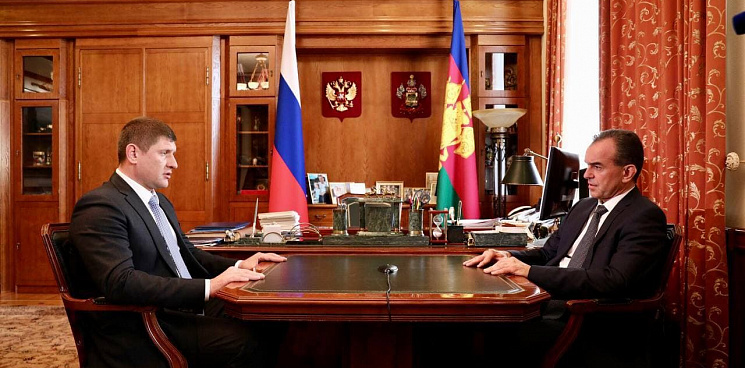 Глава Кубани предложил Алексеенко стать мэром Краснодара