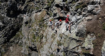 На Кубани появился альпинистский маршрут по скалам