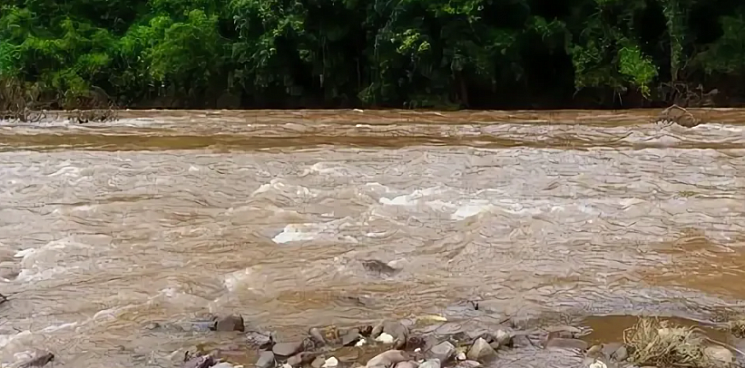 Уровень рек в Сочи достиг критических отметок, потоком смыло автомобиль