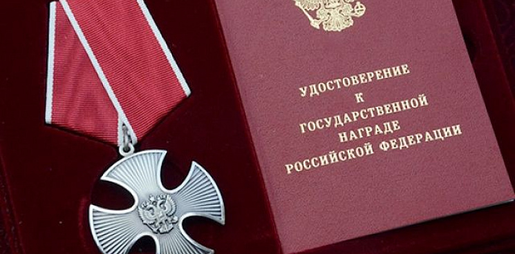В Ростовской области родным погибшего в спецоперации воина вручили награду