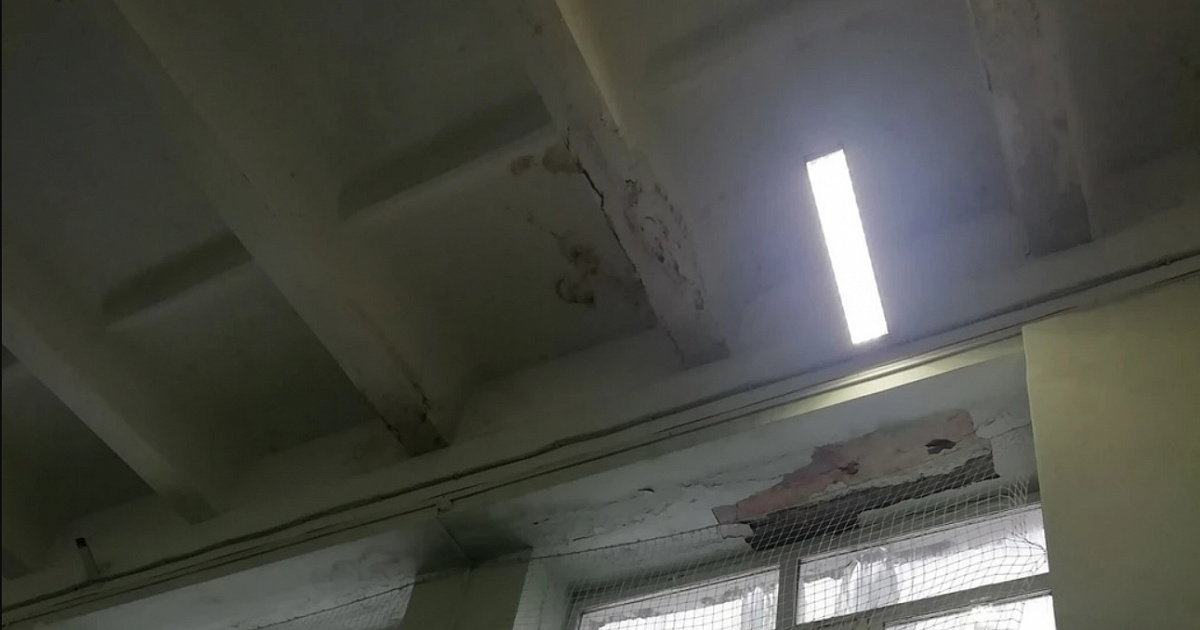 В военном госпитале Краснодара отваливается штукатурка и не работает туалет? – ВИДЕО