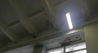 В военном госпитале Краснодара отваливается штукатурка и не работает туалет? – ВИДЕО