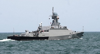 Корабли Каспийской флотилии вошли в Черное море 
