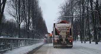 Власти Краснодара отчитались об уборке городских улиц от снега