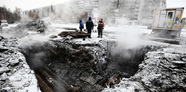 В Воронеже из-за аварии без тепла остались 50 тысяч человек