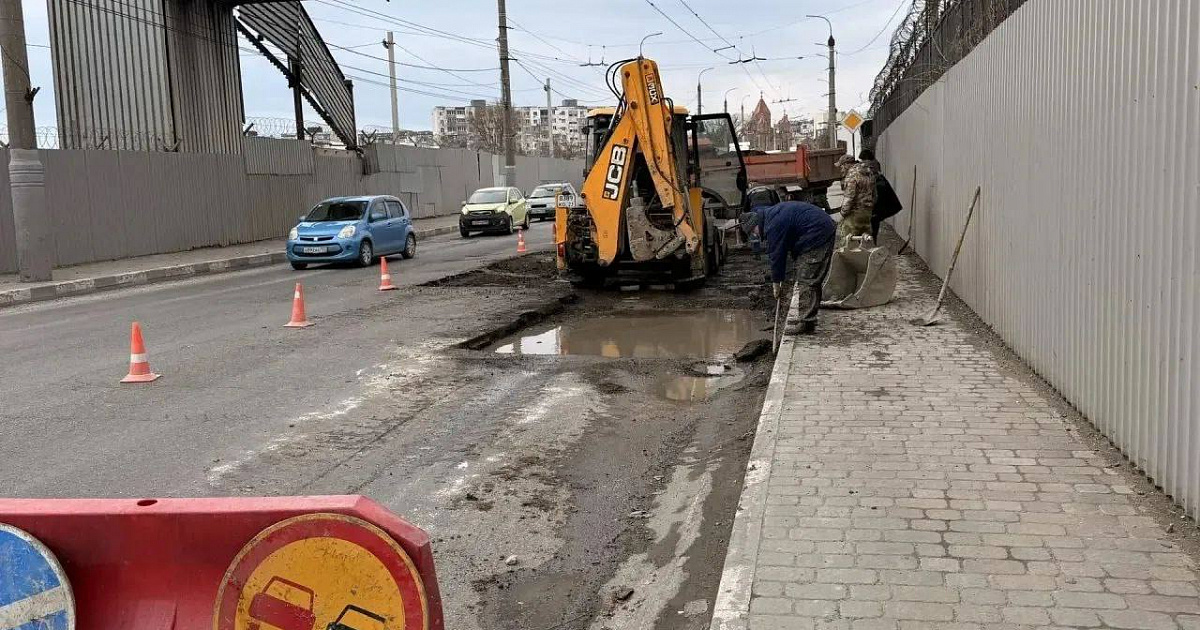 В Новороссийске завершили бетонирование «ямы мэра»