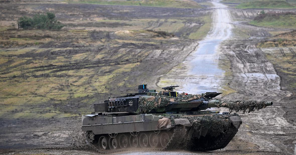 «Немецкие танки чувствуют себя как в Великую Отечественную!» Под Работино ВС РФ подбили Leopard 2A6 – ВИДЕО