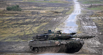 «Немецкий танк превращается в огненный шар!» Индийское СМИ показало своим читателям уничтоженный на Украине Leopard ВСУ 