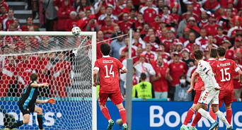 Россия крупно проиграла сборной Дании и вылетела с Евро-2020