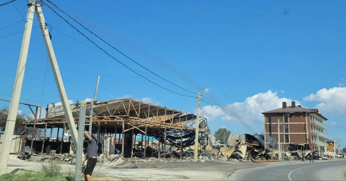 Газо- и электроснабжение восстановили в Витязево после крупного пожара