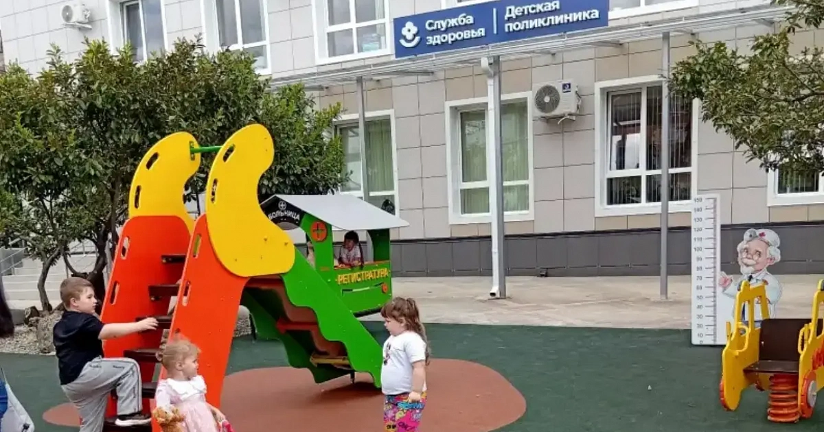 На Кубани 1 июня откроют после капремонта детскую поликлинику в Усть-Лабинске