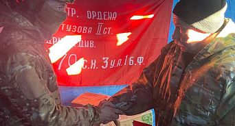 «Партийный билет у сердца»: Коммунисты Темрюка поздравили с праздниками бойцов в зоне проведения СВО