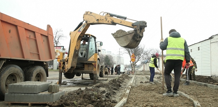 В Краснодаре до конца апреля завершат ремонт двух улиц