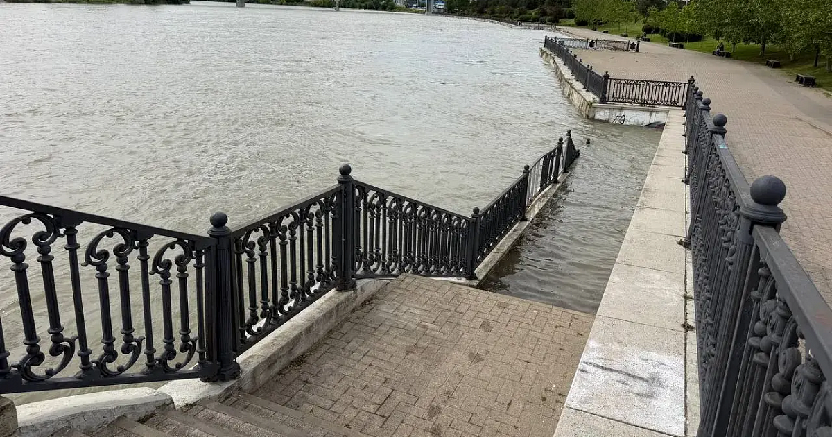 Рост уровня воды в Краснодарском водохранилище не угрожает городу затоплением