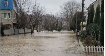 В Архипо-Осиповке на Кубани затопило 70 дворов
