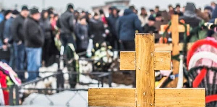 На Кубани простились с погибшим на Украине старшим лейтенантом
