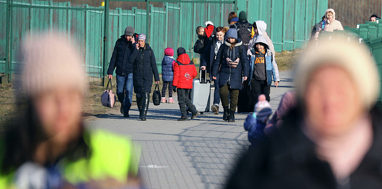 Более 422 тысяч беженцев из Донбасса и Украины прибыли в Россию