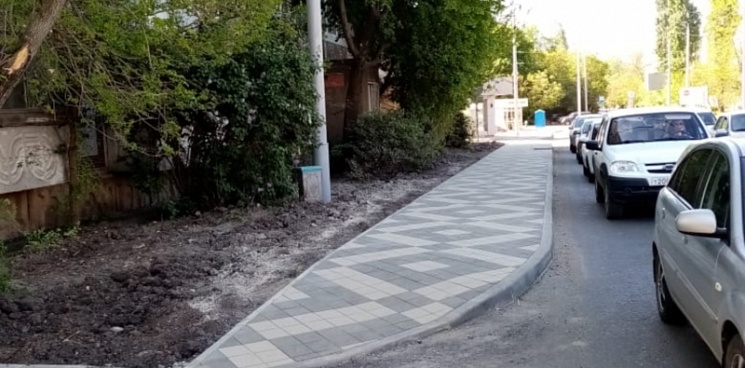 В Краснодаре ремонт улицы Благоева продлили ещё на месяц