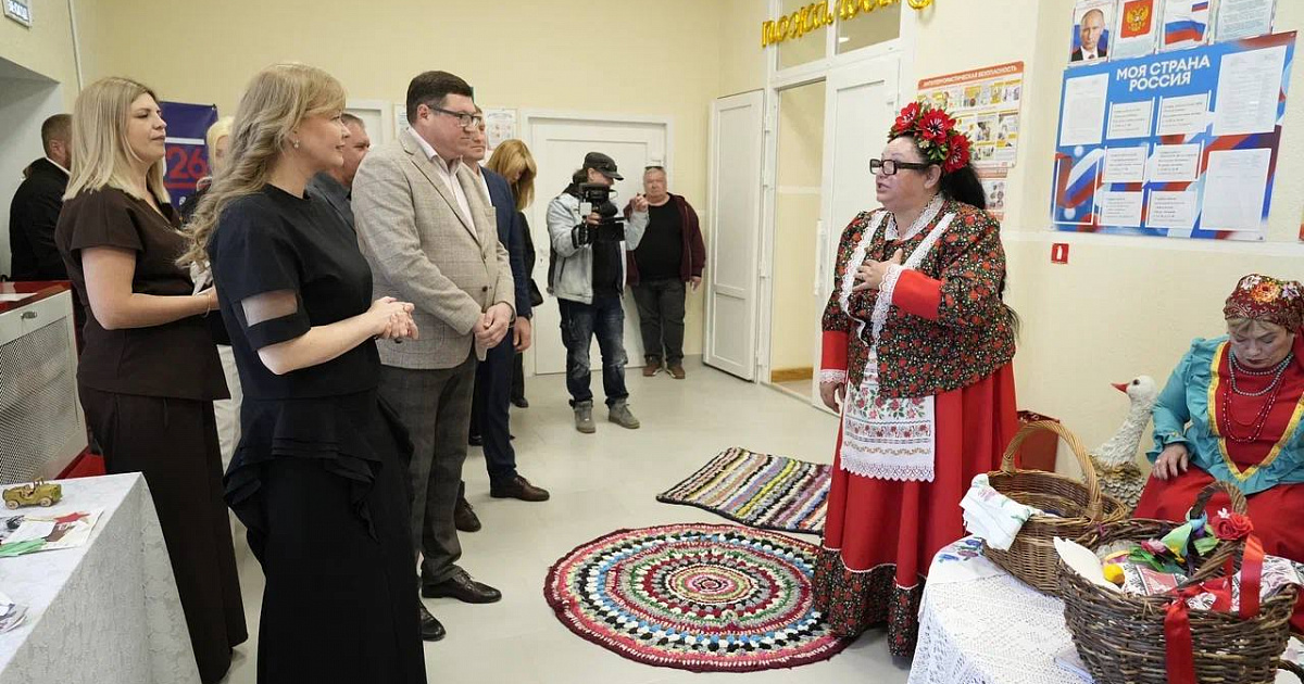 В Тимашевском районе открыли сельский клуб после капремонта