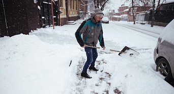 В Апшеронском районе введен режим ЧС из-за снегопада