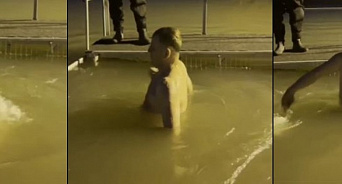 «Господь отведёт!» Глава Краснодара окунулся в реке Кубань, где запрещено купаться из-за загрязнения – ВИДЕО