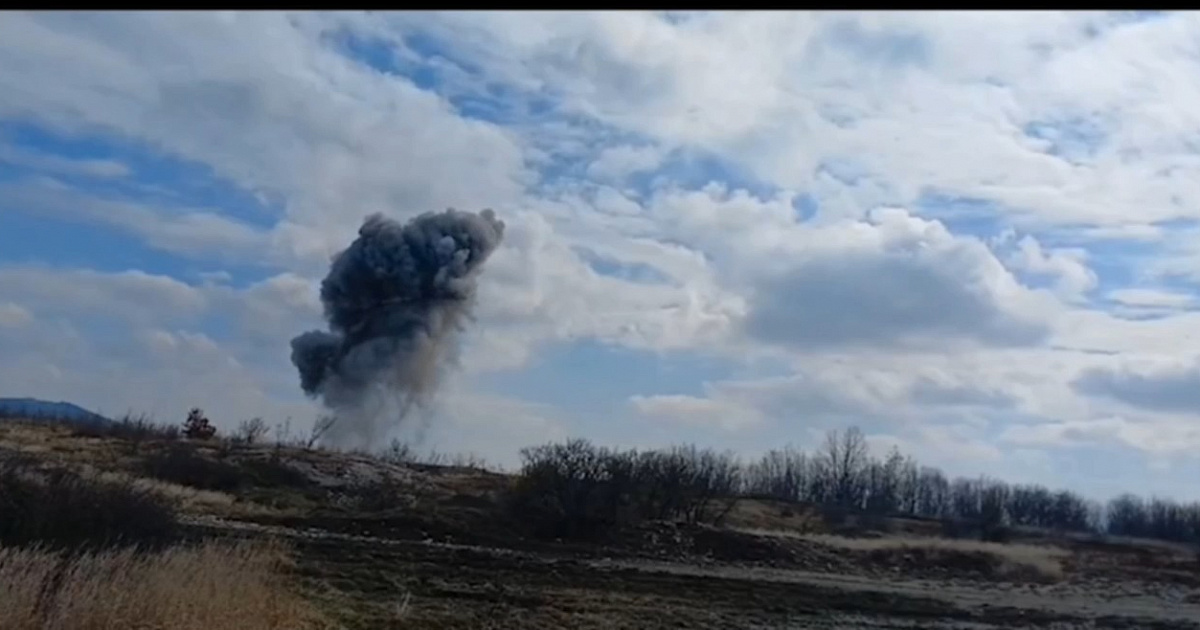 Под Новороссийском взорвали авиабомбу SC-50 времён Великой Отечественной войны