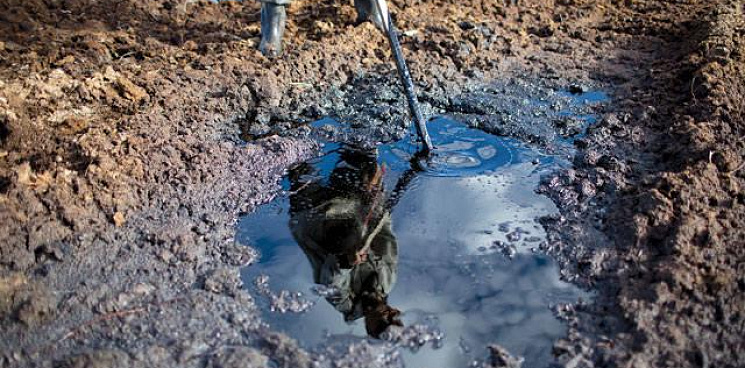 В Сочи самовольно построенный завод отравил почву нефтью