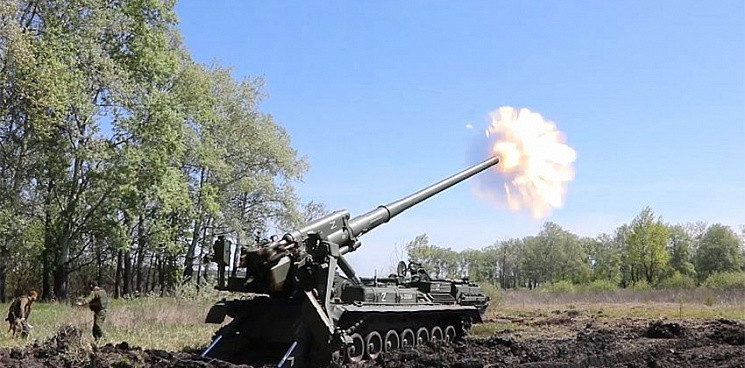  ВС РФ продолжают наступать на Артёмовск, выдавливая врага артиллерией – ВИДЕО 