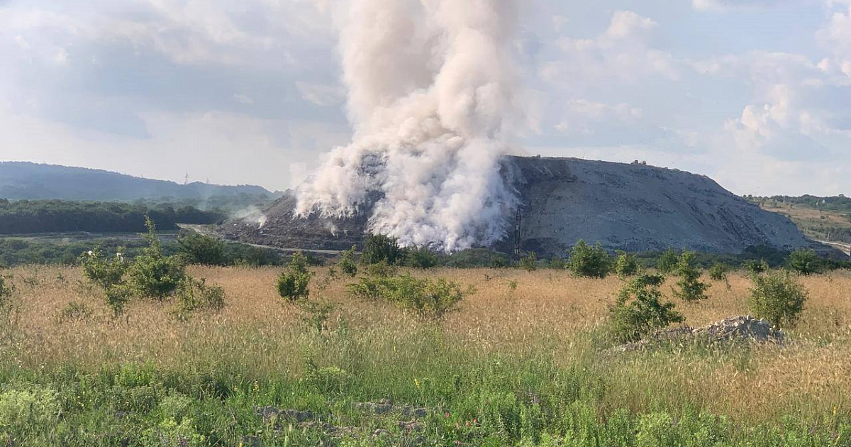 В Новороссийске ущерб после пожара на свалке будут считать на пальцах, а цифры брать с потолка? Росприроднадзор заявил об отсутствии методики расчёта убытков на сгоревшем полигоне