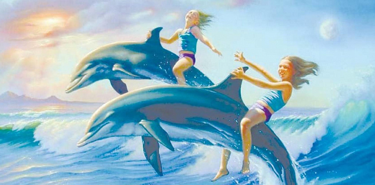 В Сочи большая семья дельфинов «поздравила православных» с Пасхой - ВИДЕО
