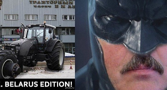 «Трактор-болид! Он такой один!» Белорусы на выставке ИННОПРОМ показали гоночный кар из комплектующих трактора – ВИДЕО