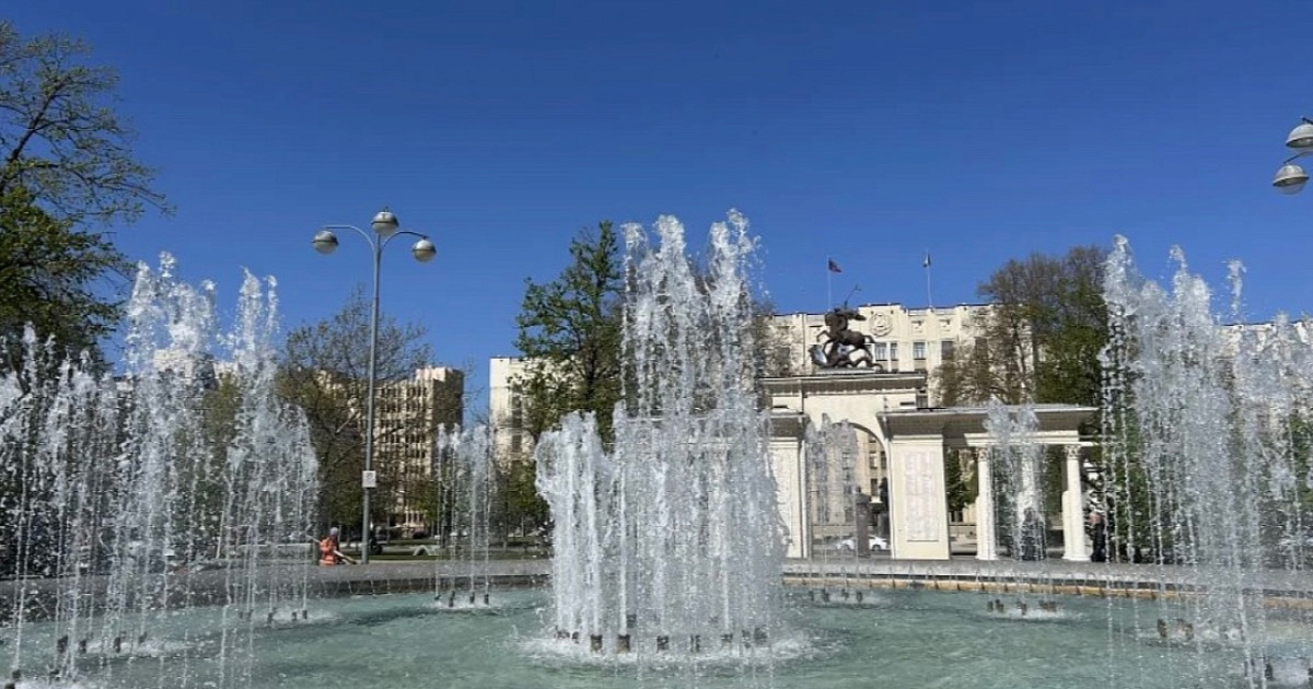 В Краснодаре открылся сезон фонтанов