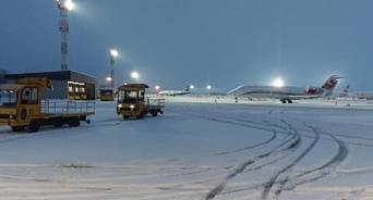 Аэропорт Краснодара временно прекратил работу