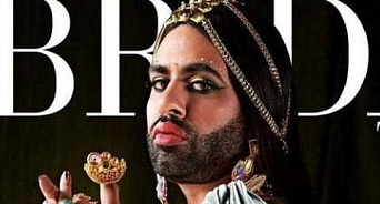 «ЛГБТ-пропаганда добралась до Индии»: на обложке индийского журнала «Brides Today» красуется фото трансгендера с макияжем в женских нарядах 