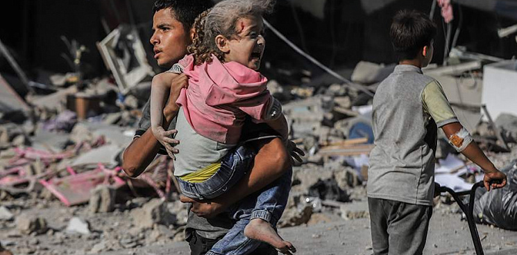 «Израиль имеет право на геноцид!.. Ой, защищаться!» Премьер-министр Швеции случайно озвучил позицию Запада об агрессии Израиля в секторе Газа – ВИДЕО