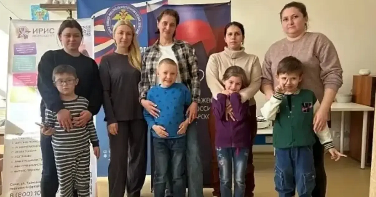 В рамках проекта «Дети войны» Сочи принял на реабилитацию 5 семей из Курска