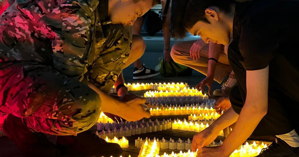 «Курск, мы с тобой!» На Кубани в нескольких городах прошли акции в знак поддержки жителей Курской области