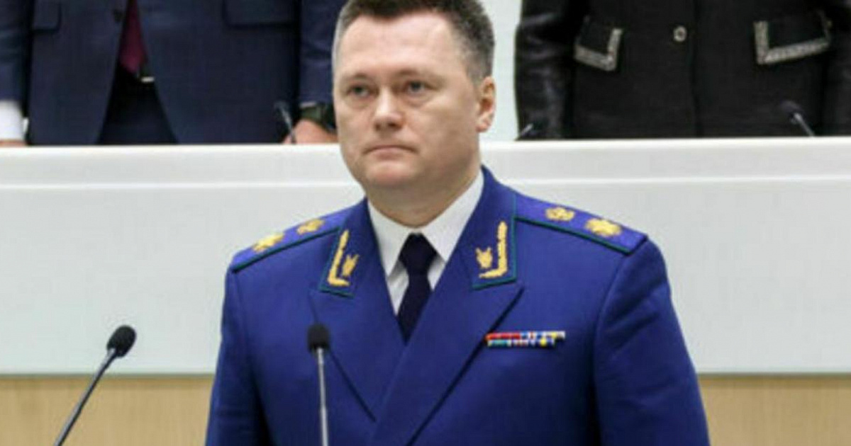 Генпрокурор России Игорь Краснов подал заявление на должность председателя ВС