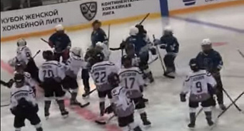 Маленькие хоккеисты устроили массовую драку на встрече в Сочи - ВИДЕО