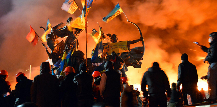  Нацисты провели репетицию майдана в Киеве с призывом свергнуть Зеленского, из-за отставки Залужного 