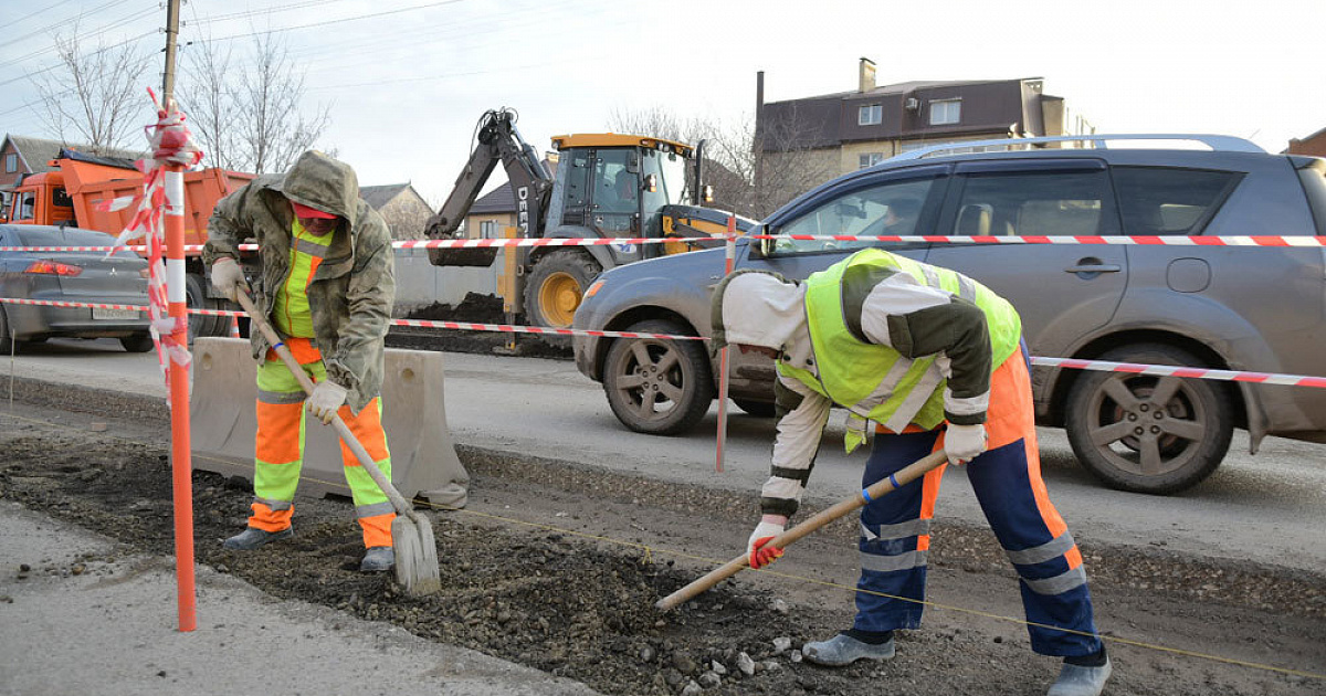 В Краснодаре начали масштабный ремонт улицы Российской