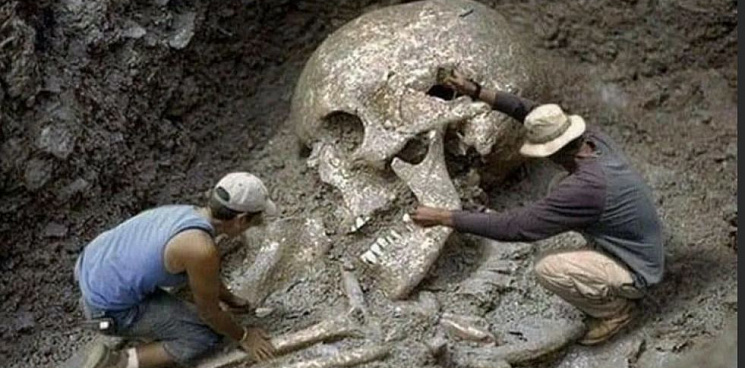 Кубанец копал яму для туалета, а вырыл древнюю могилу с кладом